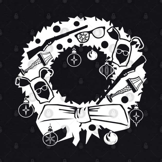 A Christmas Wreath by PopCultureShirts